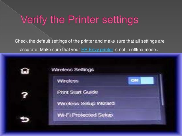 hp envy internet connection issues