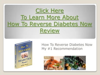 Click Here
    To Learn More About
How To Reverse Diabetes Now
          Review

          How To Reverse Diabetes Now
          My #1 Recommendation
 