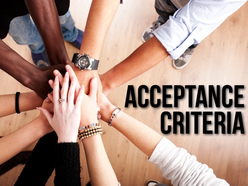 Acceptance Criteria