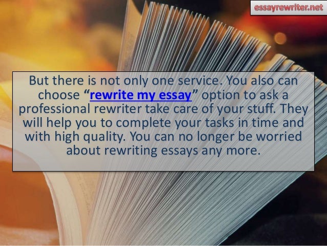 Article Writing Help Persuasive Essay Topics For High School Students also Comparative Essay Thesis Statement How To Rewrite My Essay And Get Good Results Example Of A Thesis Statement In An Essay