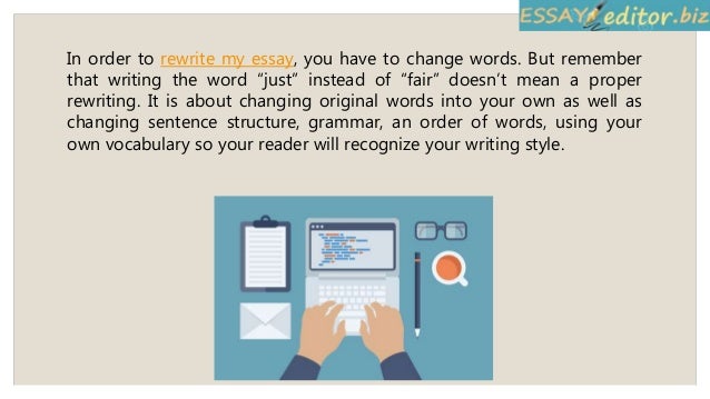 website to rewrite essays