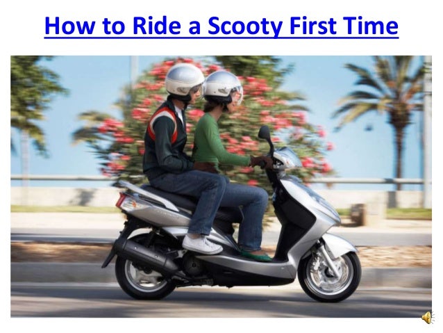 essay on my first experience of riding a scooty