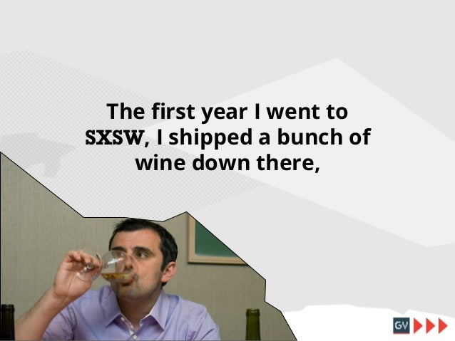 The first year I went to
SXSW, I shipped a bunch of
wine down there,
(I basically wanted to get the nerds drunk.)

 