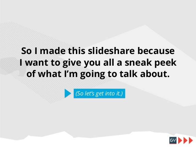 1

FOCUS ON WHAT YOU
CAN GIVE TO SXSW,
NOT WHAT YOU CAN
GET FROM SXSW.

 