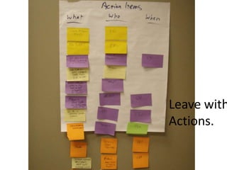 Leave with Actions.<br />