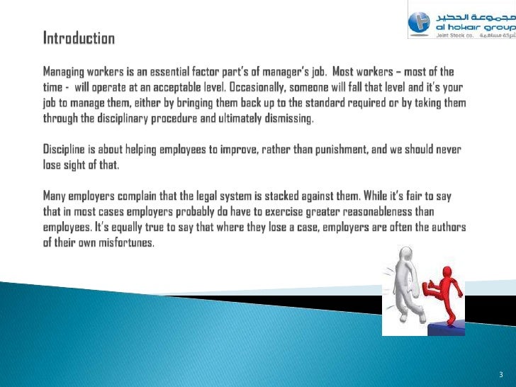 How to sack employee