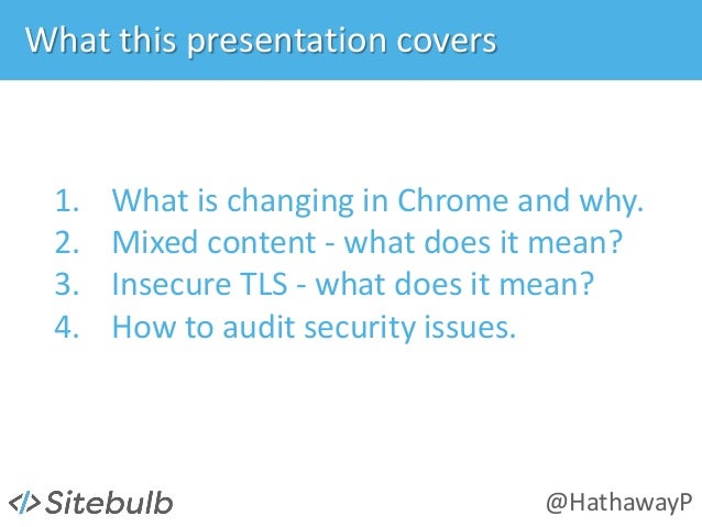 How to Safeguard Your Site from Chrome's New Security Updates Slide 2