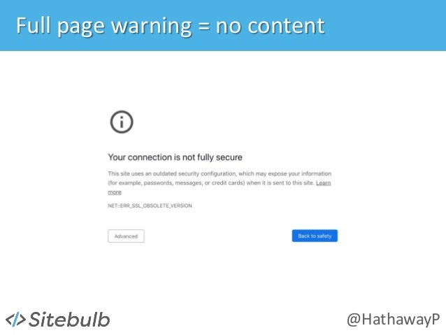 How to Safeguard Your Site from Chrome's New Security Updates Slide 29
