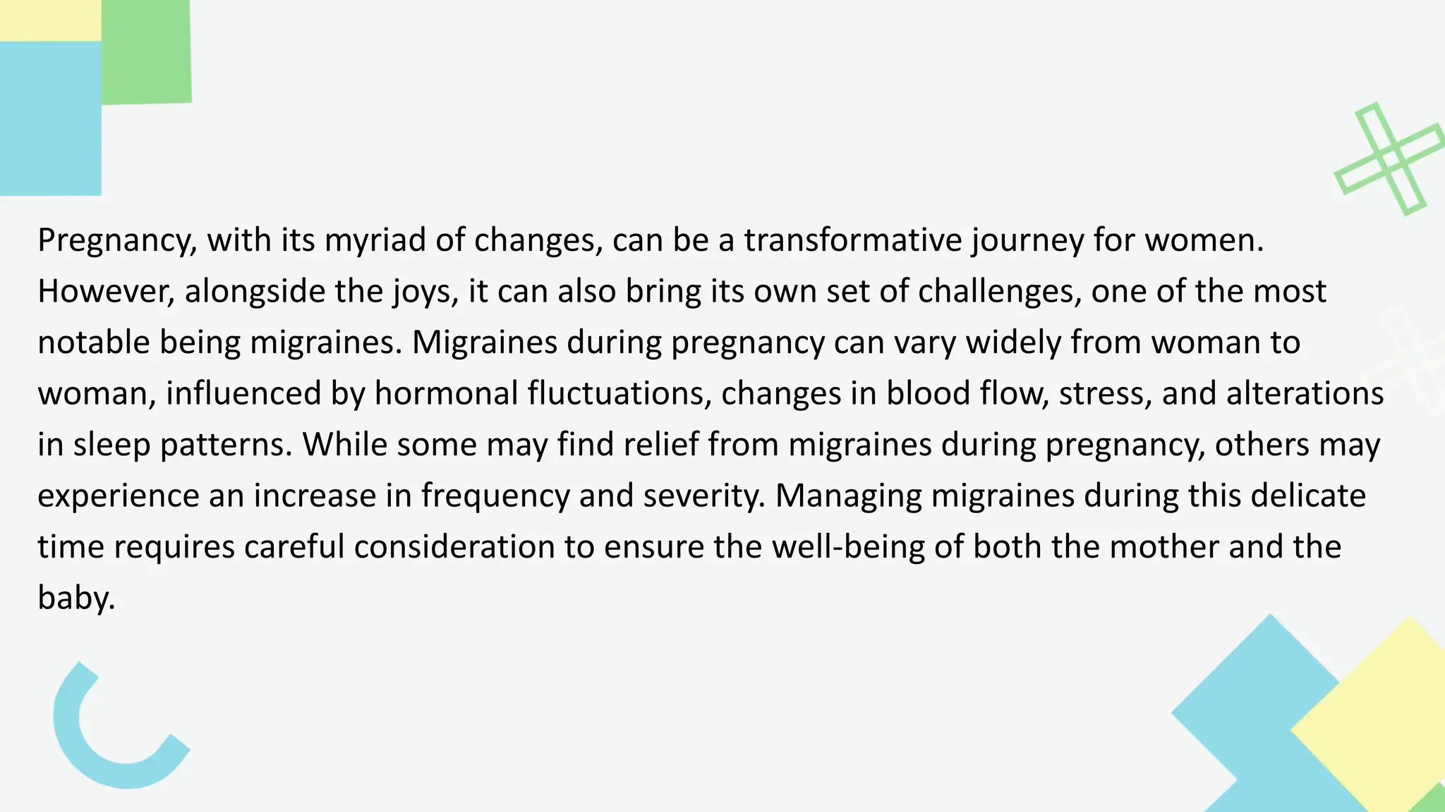 How To Safely Deal With Migraines During Pregnancy.pptx