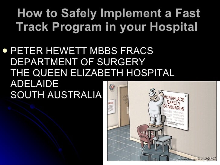 How To Safely Implement A Fast Track Program