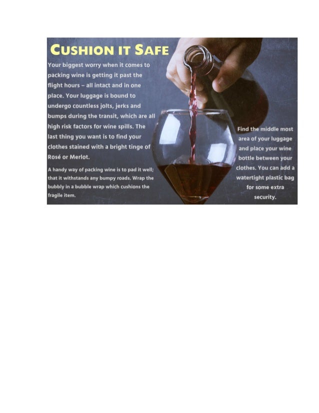 How to Safely Pack a Wine Bottle in Your Luggage