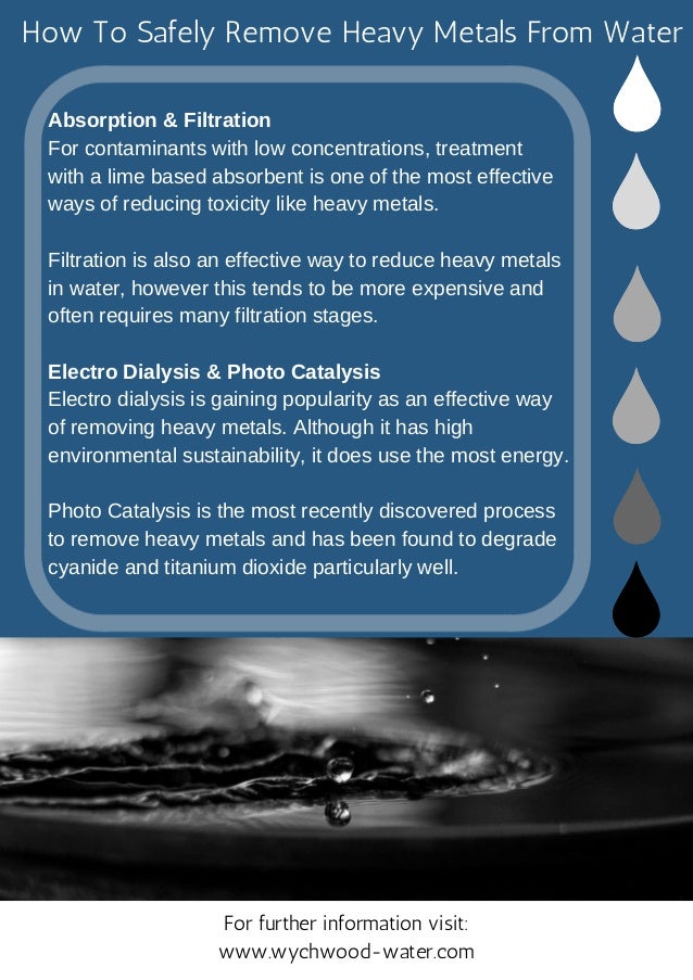 Treatment To Remove Metals From >> How To Safely Remove Heavy Metals From Water Treatment To Remove Metals From >> How To Safely Remove Heavy Metals From Water