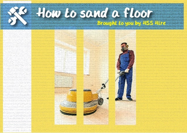 How To Sand A Floor