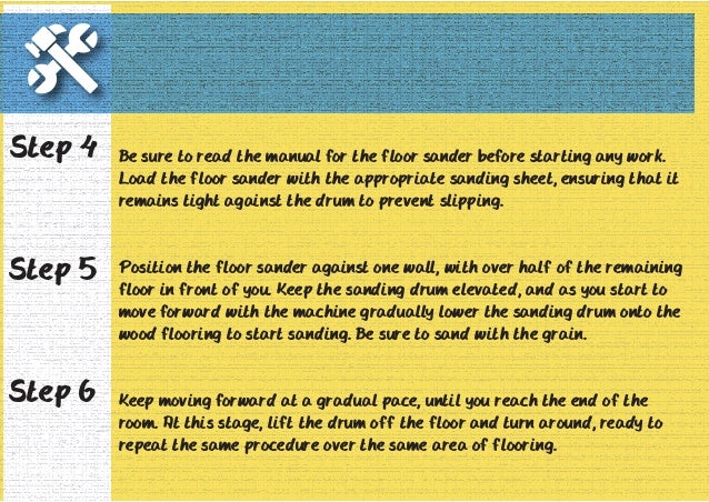 How To Sand A Floor