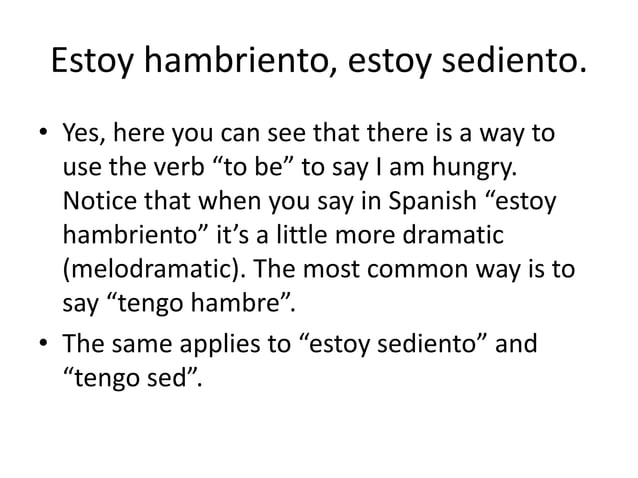 How to Say "I Am" in Spanish | PPT