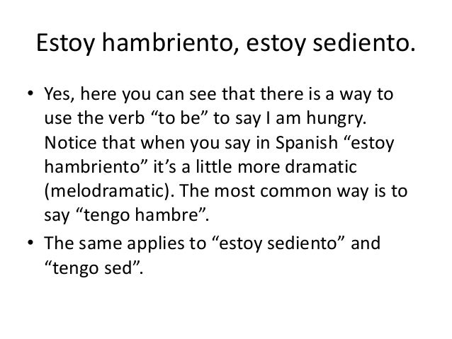 how do you say i am in spanish