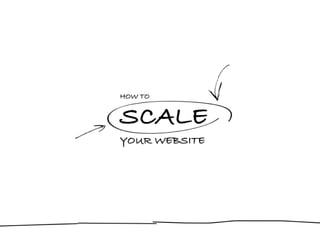 How to scale website