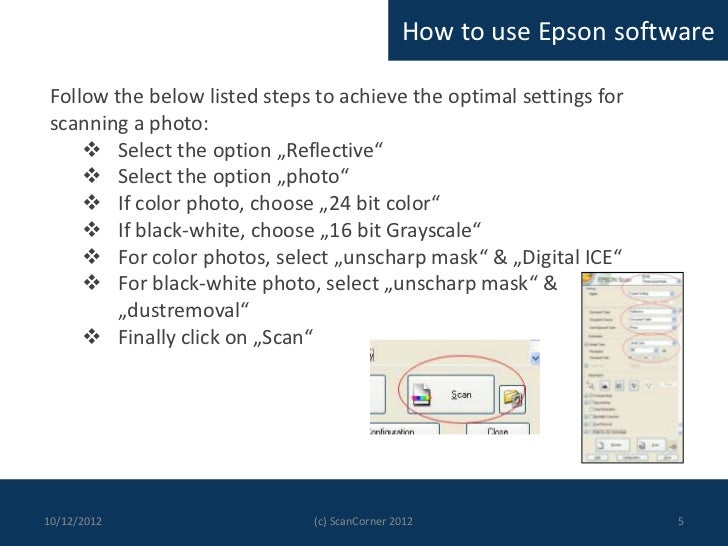 How to scan your photos with Epson V700