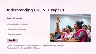 How To Score 70+ In UGC NET Paper 1.pptx