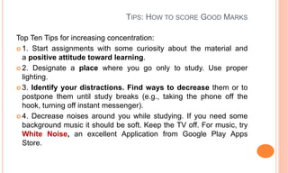 How to score Good marks in Exams | PPSX