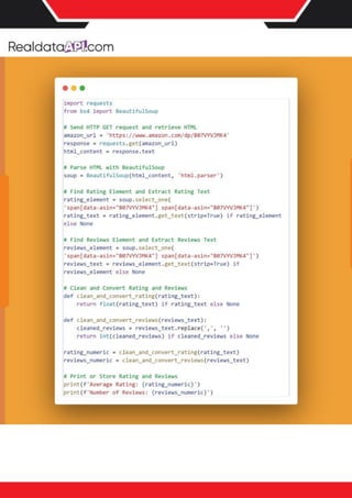 The benefits of competitor price tracking tools
Competitor price trackers have revolutionized how businesses approach pricing strategies in the digital age. Here's
a deeper dive into the multifaceted benefits they bring to the table:
Time-Efficient Solutions
The digital marketplace operates at breakneck speed, with prices fluctuating continuously. Manually sifting through
these changes is not only laborious but also inefficient. Competitor price trackers streamline this process, offering
real-time price monitoring at the click of a button. This agility ensures businesses remain proactive rather than
reactive in their pricing strategies.
Cost-Effectiveness
While there's an initial investment in procuring a competitor price tracking tool, it's judicious. Consider the
expenses – both in terms of time and resources – associated with manual data collection. The efficiencies gained
through automated retail data scraping and collection far outweigh the tool's costs, leading to substantial savings
in the long run.
Enhanced Accuracy
Human errors are inevitable, especially when dealing with extensive datasets. Manual input of competitor pricing
into systems amplifies this risk. Competitor price trackers mitigate this by offering precise, error-free data. This
enhanced accuracy is pivotal for businesses aiming for data-driven pricing optimization and informed decision-
making.
Informed Pricing Strategy
In the competitive landscape of eCommerce, knowledge is power. Competitor price trackers arm businesses with
invaluable price intelligence. By accessing real-time eCommerce pricing data, businesses can discern market trends,
analyze competitor strategies, and identify pricing patterns. This comprehensive understanding empowers
businesses to craft dynamic pricing strategies that resonate with market dynamics, ensuring they remain
competitive and profitable.
Competitor price trackers are indispensable tools for modern businesses. They offer real-time insights, enhance
accuracy, and foster informed decision-making. As the eCommerce landscape evolves, leveraging such tools will be
crucial for businesses striving for pricing excellence and sustained growth.
Print or Store the Values:
 