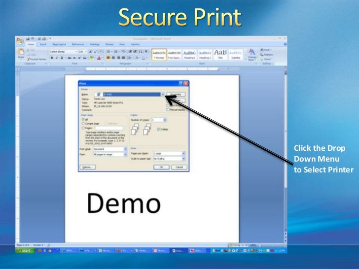 How to Secure Print with Xerox