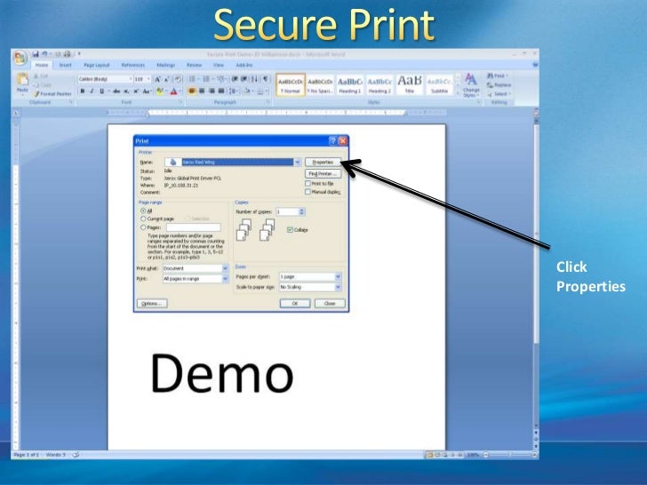 How to Secure Print with Xerox