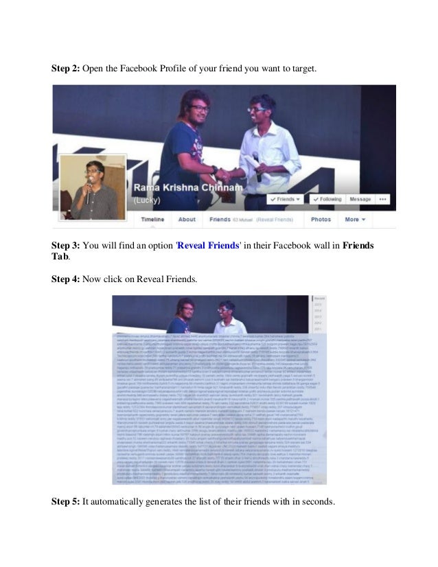 how see hidden friends on facebook