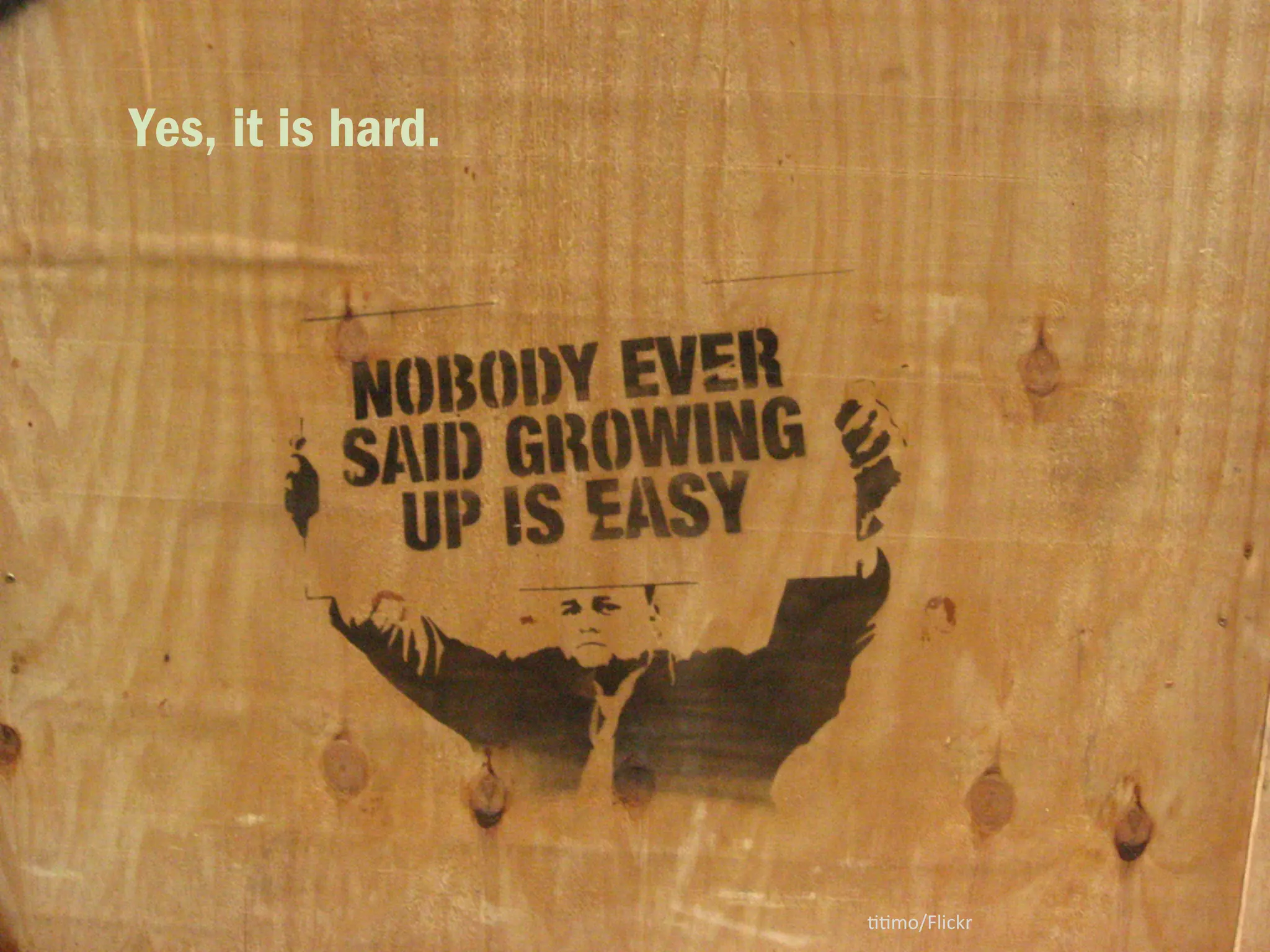 Please, please, please… pay attention until you 
discover the talent inside each person. 
 
