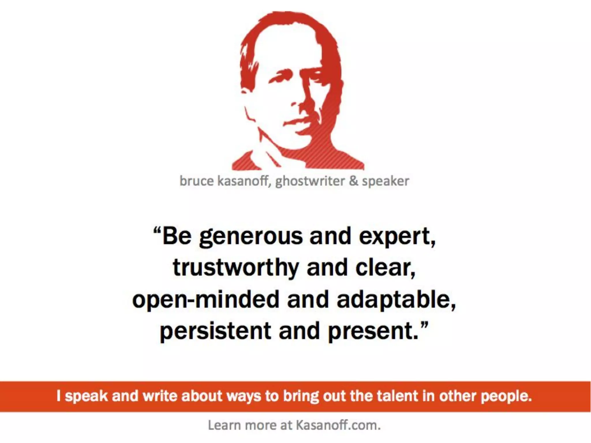 Pay attention 
Be patient 
Be vulnerable 
Be encouraging 
Chris 
Piascik/Flickr 
 