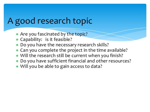 What is a thesis topic picture