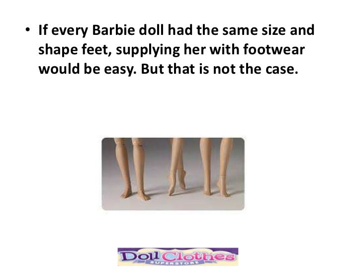 ken doll feet