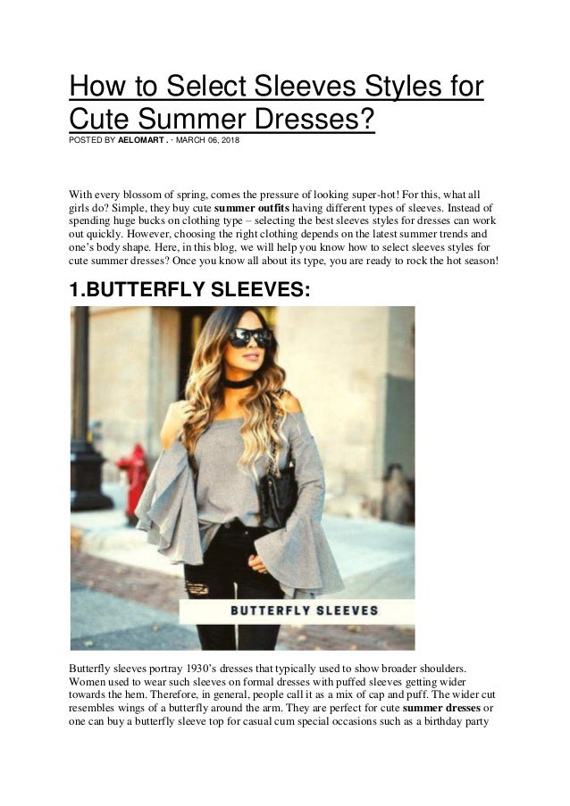 select summer dresses