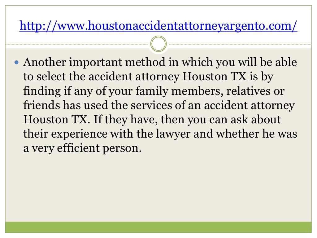 How to select the auto accident attorney houston tx