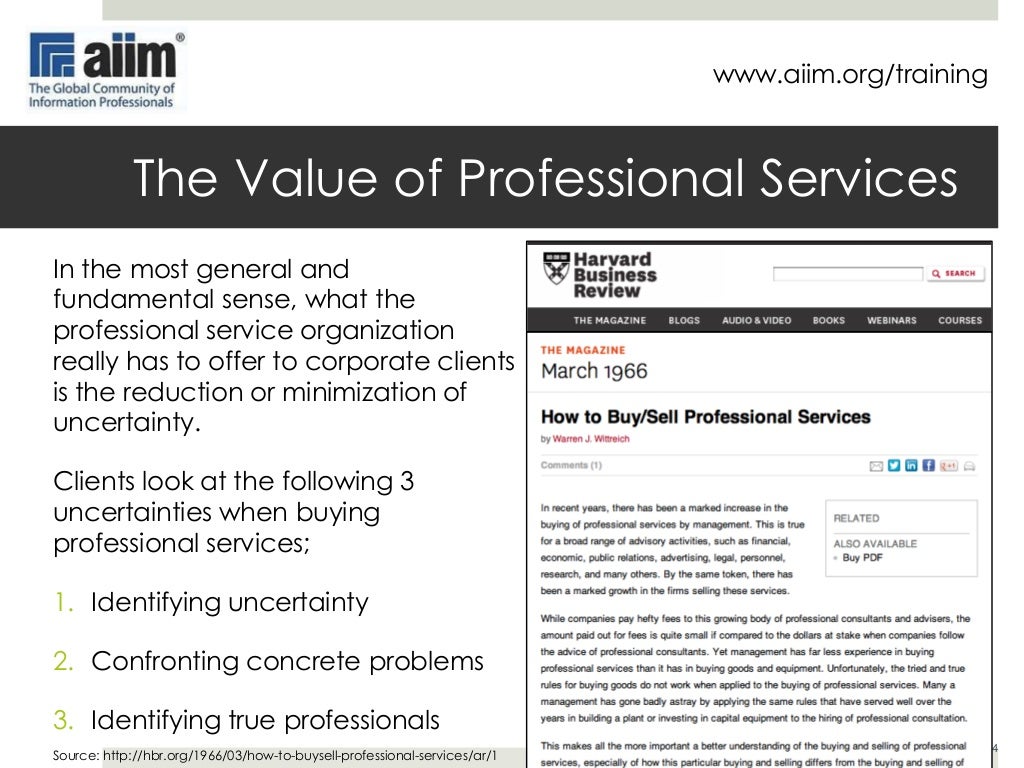 How to sell ECM consulting?