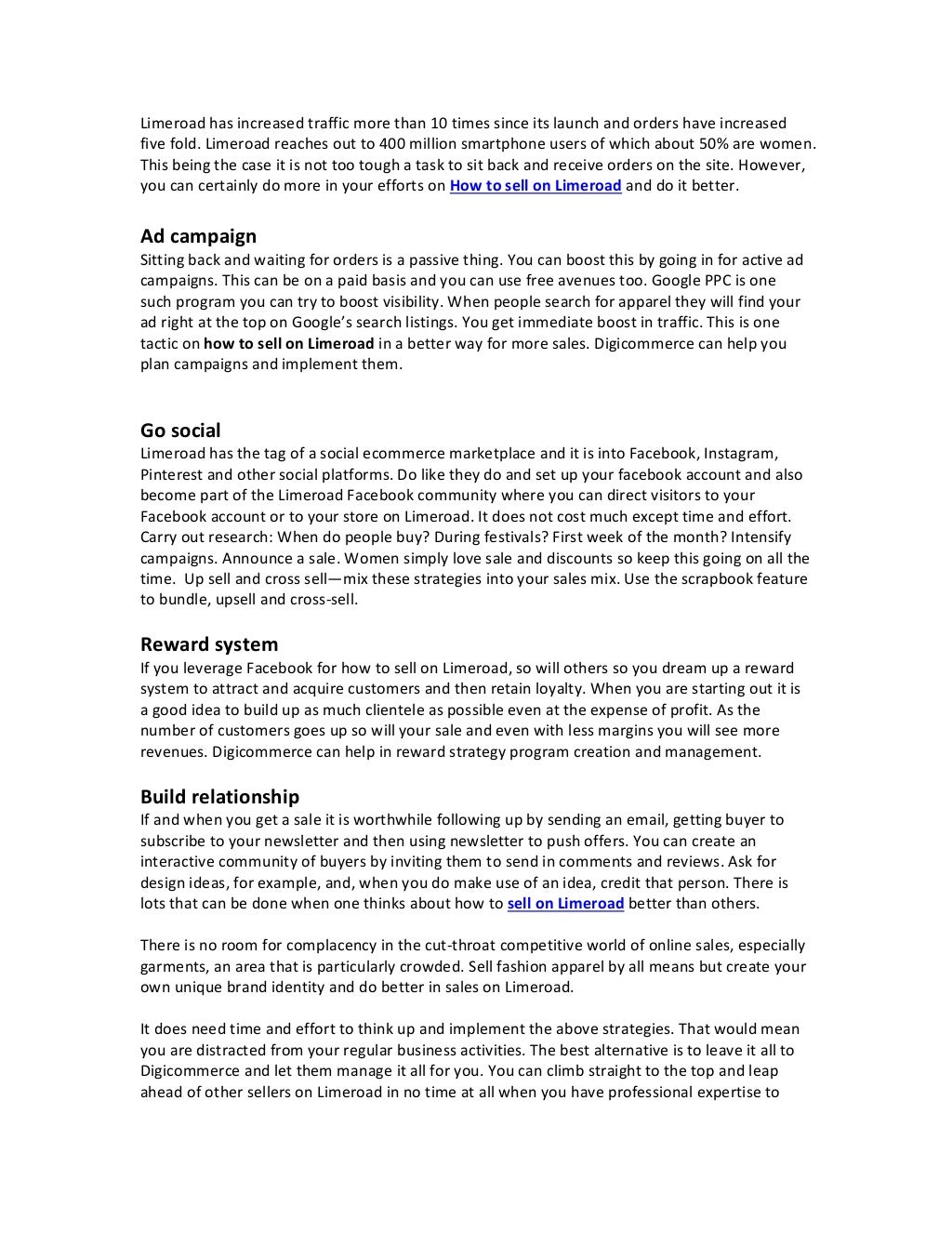 How To Sell On Limeroad And Do It Better