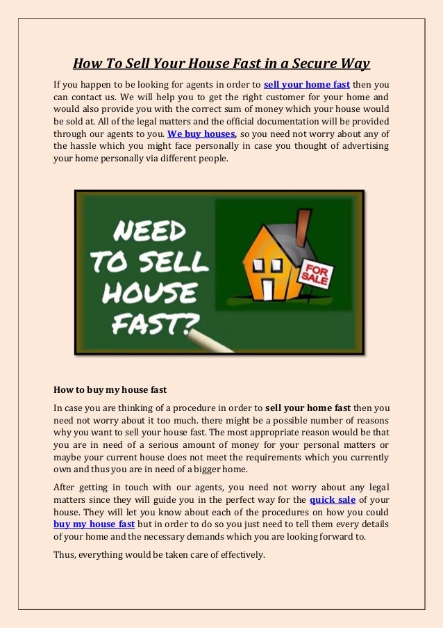 how much should you sell your house for