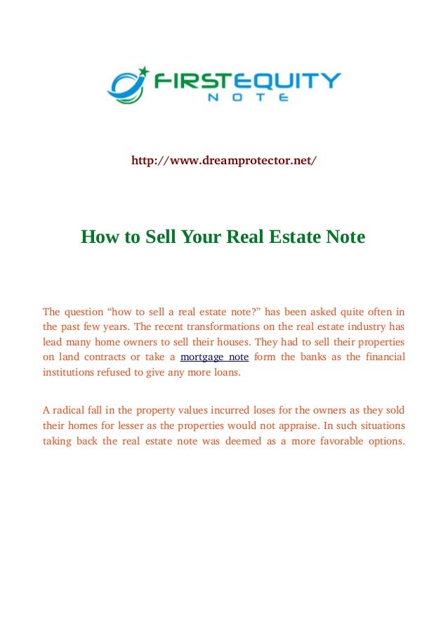 how to sell your real estate note 1 638 jpg cb 1435914872 how to sell in real estate