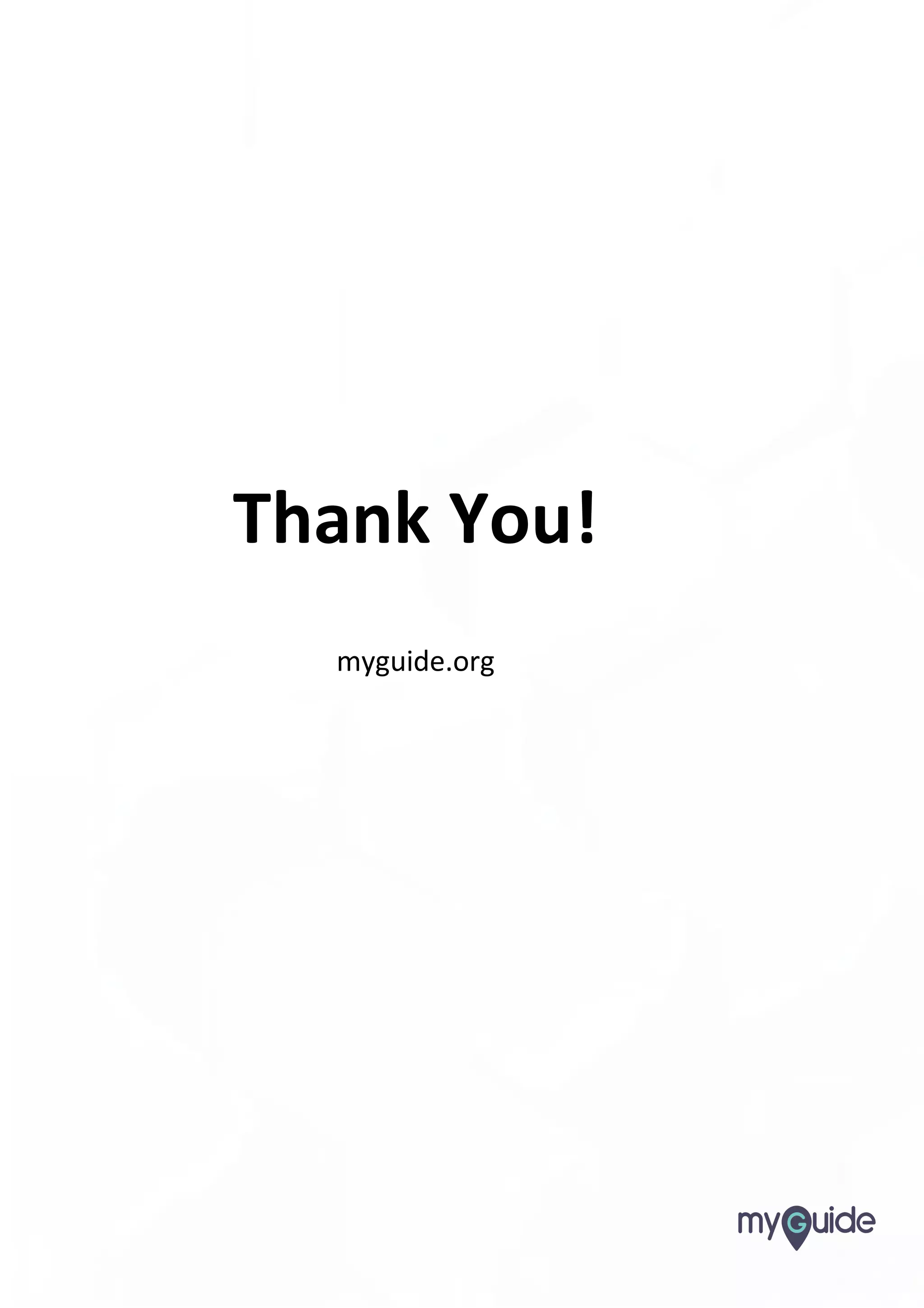 Thank You!
myguide.org