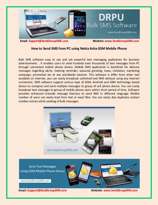 Send Sms From Pc To Mobile