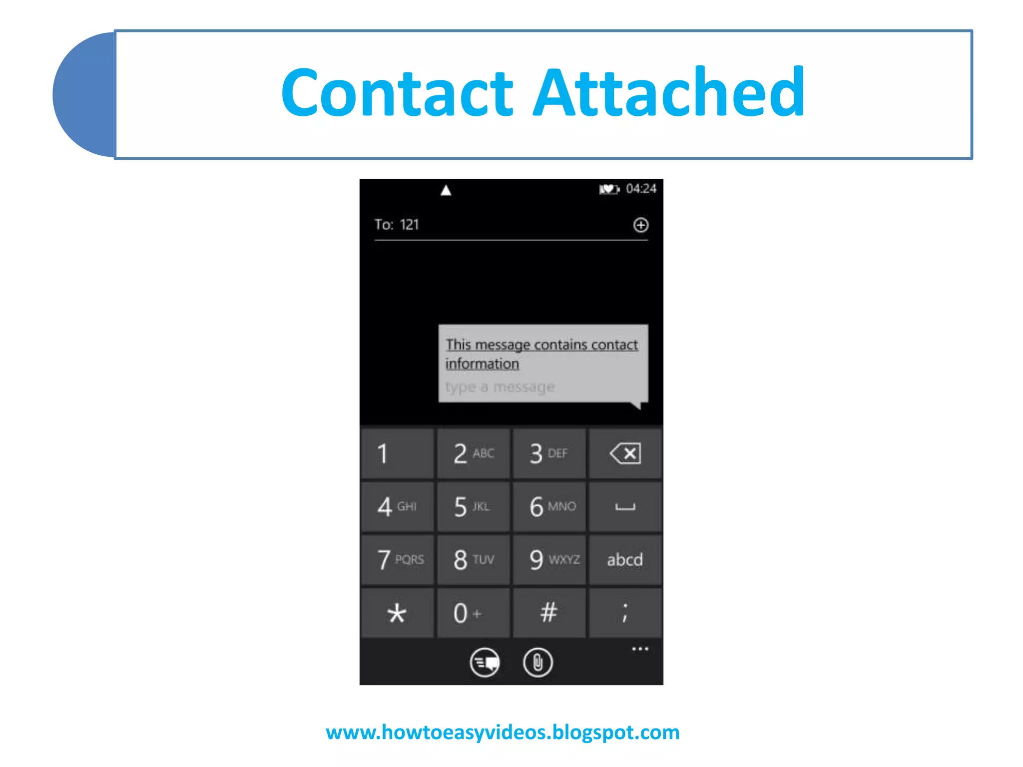 Contact Attached
www.howtoeasyvideos.blogspot.com