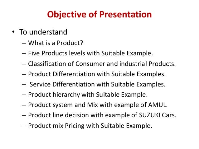 How to set product strategies