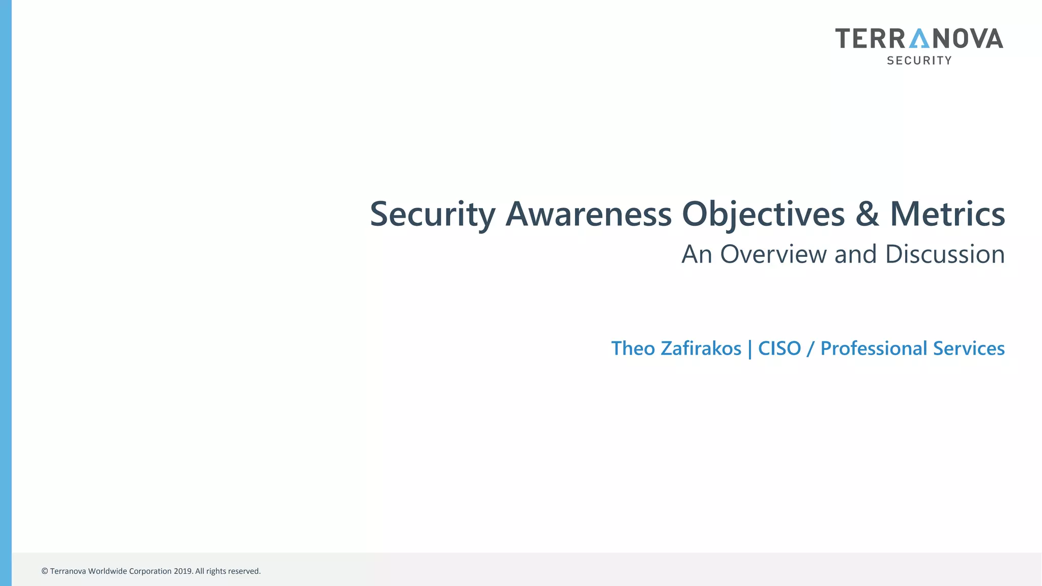 How To Set Security Awareness Strategic Goals, KPIs and Metrics PPT
