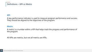 How To Set Security Awareness Strategic Goals, KPIs and Metrics | PPTX