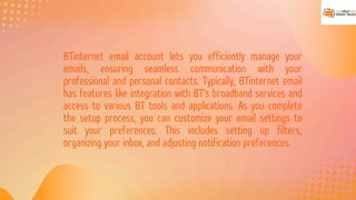 How to Set Up a BTinternet Email Account? | PDF