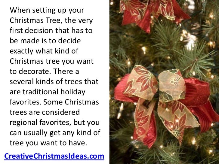 how to set up a christmas tree how to set up a christmas tree