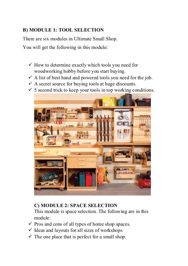 How To Set Up A Complete Woodworking Shop Under 1,000