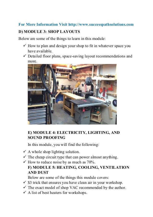 How To Set Up A Complete Woodworking Shop Under 1,000