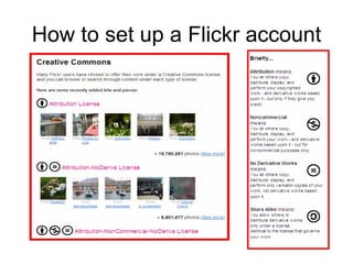 How to set up a Flickr account 