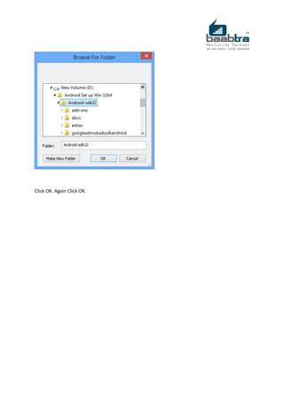 Click OK. Again Click OK.
 